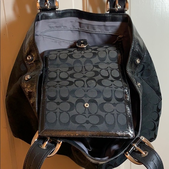 Coach set, black. Purse and wallet - Picture 4 of 10